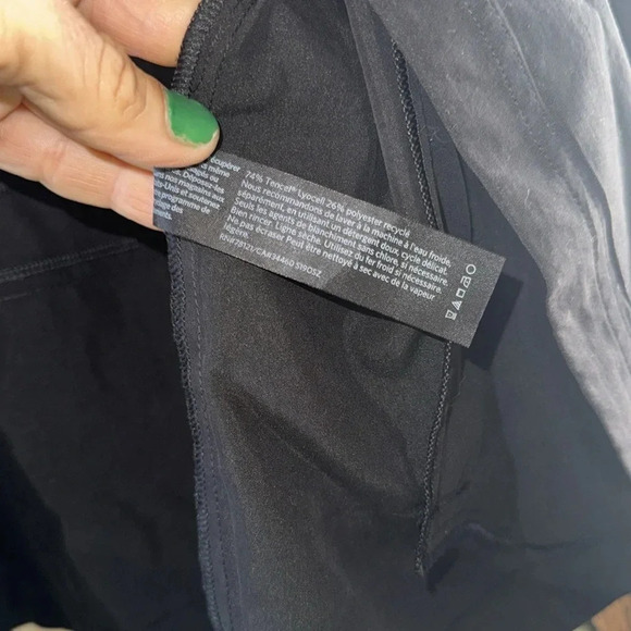 Eileen fisher Sandwashed Tencel Round Neck Jacket silk black NWT size small - Picture 9 of 16